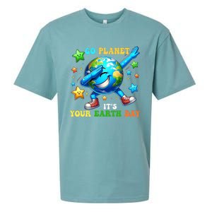 Funny Earth Day Go Planet ItS Your Earth Day 2024 Sueded Cloud Jersey T-Shirt