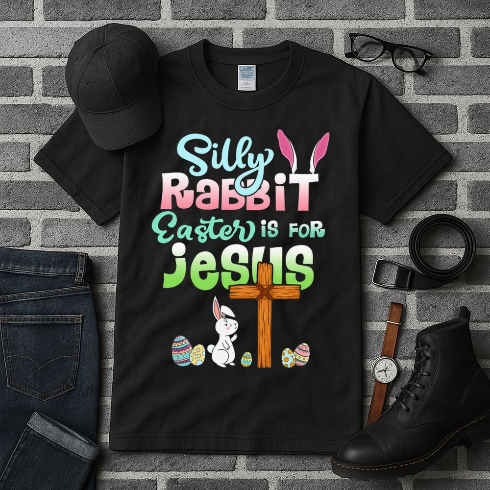 Funny Easter Day Silly Rabbit Easter Is For Jesus Christians Tall T-Shirt
