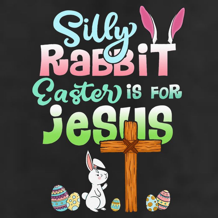 Funny Easter Day Silly Rabbit Easter Is For Jesus Christians Beanie