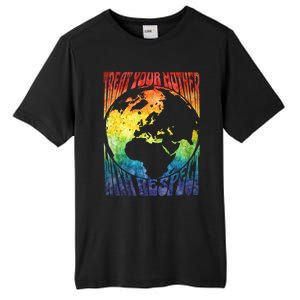 Fun Earth Day Mother's Day Respect The Earth And Your Mother Gift Tall Fusion ChromaSoft Performance T-Shirt