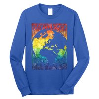 Fun Earth Day Mother's Day Respect The Earth And Your Mother Gift Long Sleeve Shirt