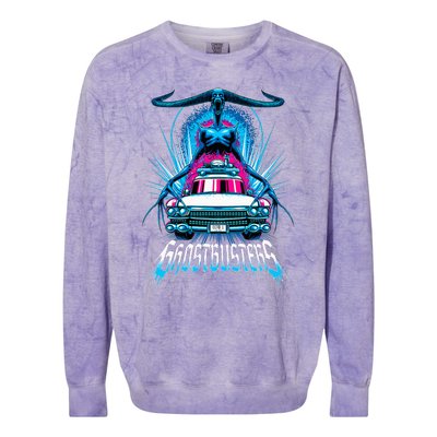 Frozen Empire Death Chill Monster & Ecto1 Car Colorblast Crewneck Sweatshirt