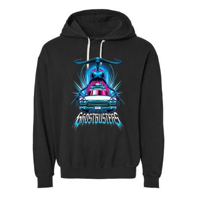 Frozen Empire Death Chill Monster & Ecto1 Car Garment-Dyed Fleece Hoodie