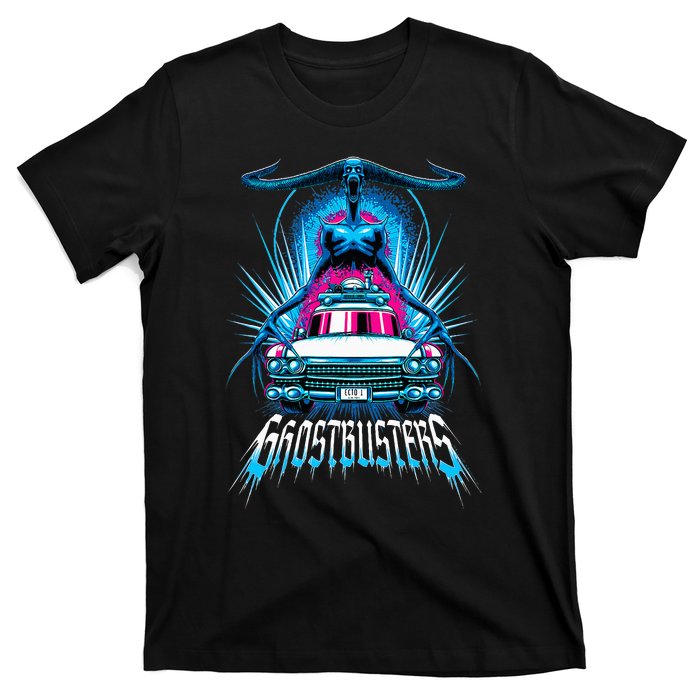 Frozen Empire Death Chill Monster & Ecto1 Car T-Shirt