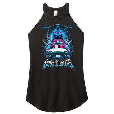 Frozen Empire Death Chill Monster & Ecto1 Car Women’s Perfect Tri Rocker Tank