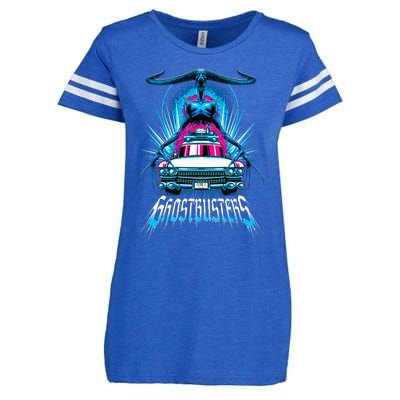 Frozen Empire Death Chill Monster & Ecto1 Car Enza Ladies Jersey Football T-Shirt