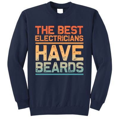 Funny Electrician Design For Dad Electrical Electrician Tall Sweatshirt