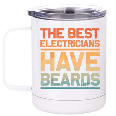 Funny Electrician Design For Dad Electrical Electrician 12 oz Stainless Steel Tumbler Cup