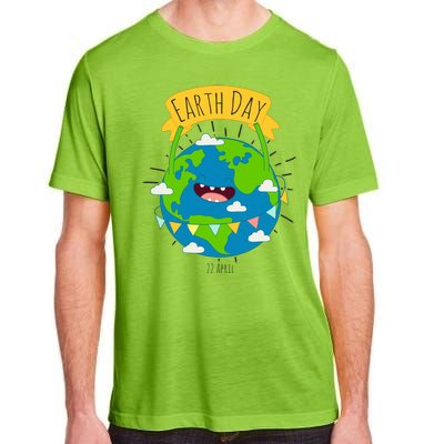 Funny Earth Day April 22 Adult ChromaSoft Performance T-Shirt