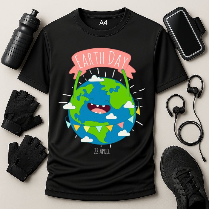 Funny Earth Day April 22 Cooling Performance Crew T-Shirt
