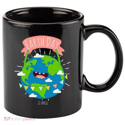 Funny Earth Day April 22 11oz C Handle Ceramic Mug