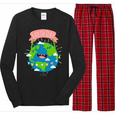 Funny Earth Day April 22 Long Sleeve Pajama Set