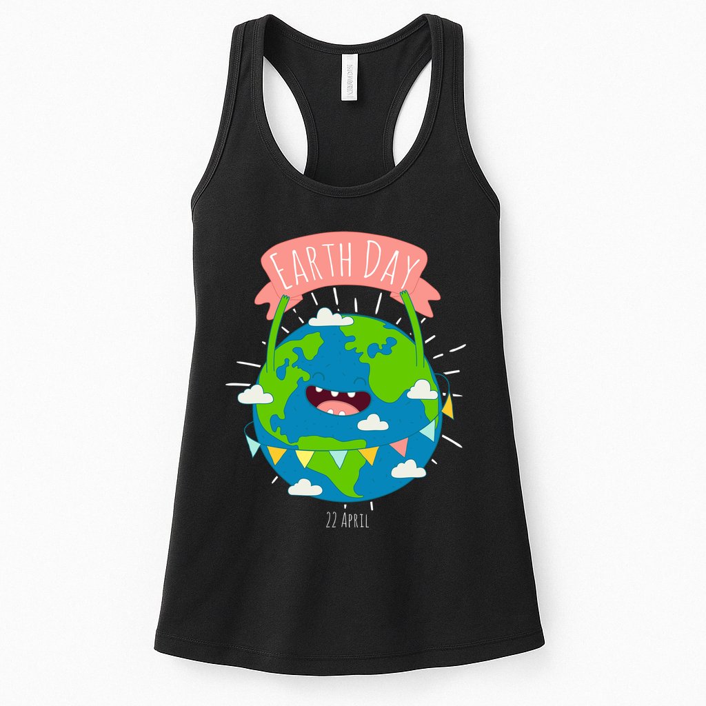 Funny Earth Day April 22 Womens Tank Top