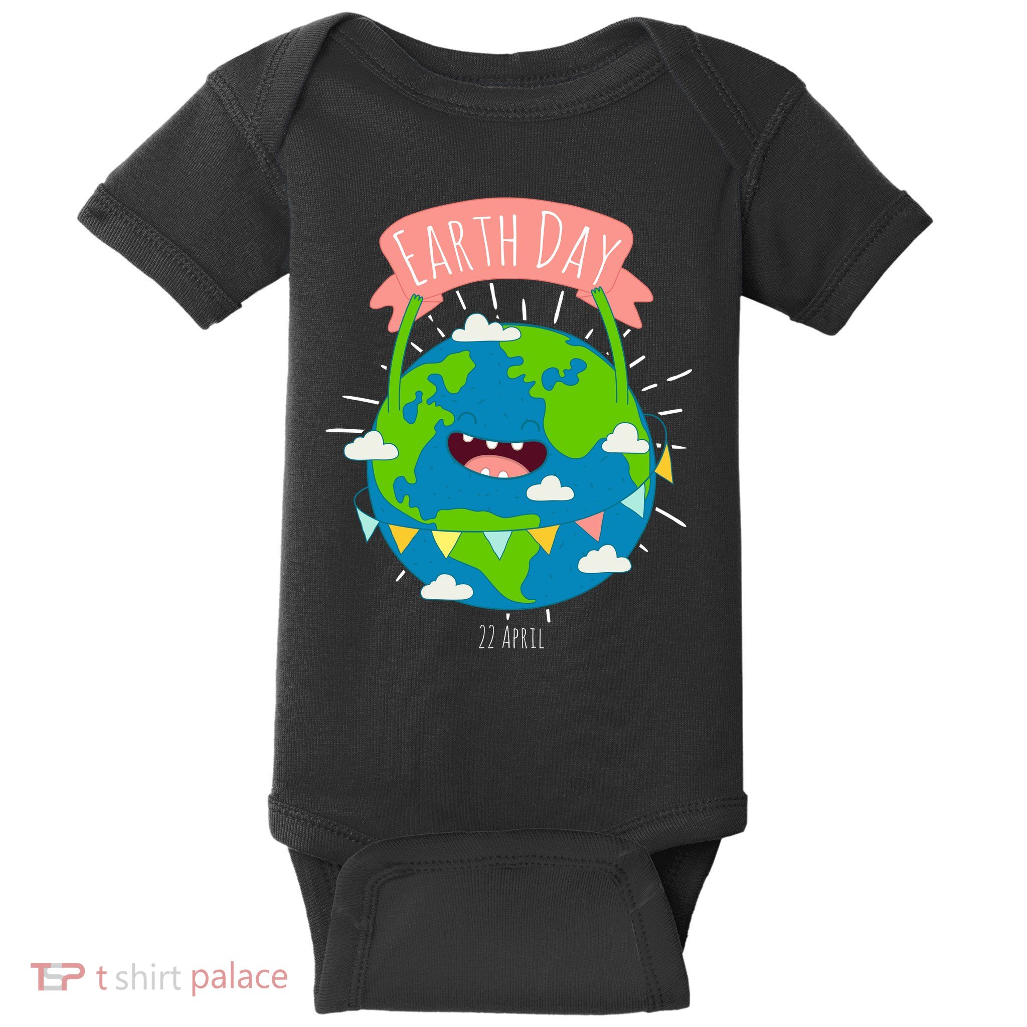 Funny Earth Day April 22 Baby Bodysuit