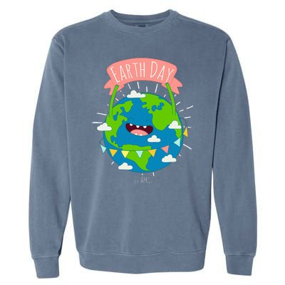 Funny Earth Day April 22 Garment-Dyed Sweatshirt