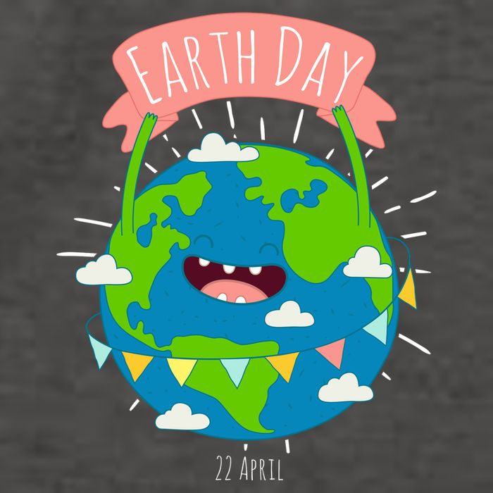 Funny Earth Day April 22 Vector Backpack