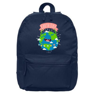 Funny Earth Day April 22 16 in Basic Backpack