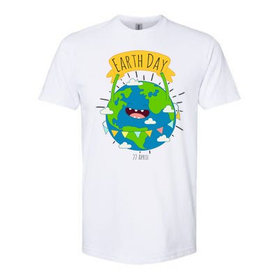 Funny Earth Day April 22 Softstyle® CVC T-Shirt