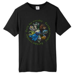 Funny Earth Day Everyday Sunflower Earth Animal Lovers Tall Fusion ChromaSoft Performance T-Shirt