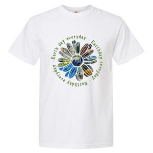 Funny Earth Day Everyday Sunflower Earth Animal Lovers Garment-Dyed Heavyweight T-Shirt