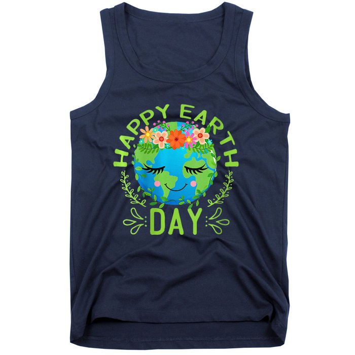 Funny Earth Day Quote Earth Cool Happy Earth Day Tank Top