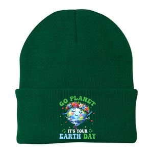 Funny Earth Day Ballet Dancer Go Planet Its Your Earth Day Knit Cap Winter Beanie