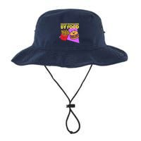 Funny Easily DIstracted By Food Cute Burger and Fries Bucket Hat