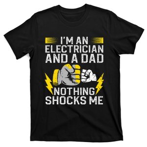 Funny Electrician Design For Daddy Electrical Engineers T-Shirt