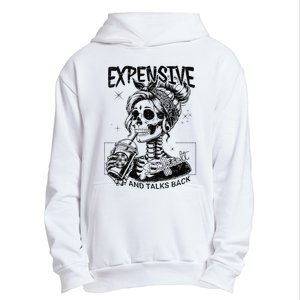 Funny Expensive Difficult And Talks Back Mothers Day Gift Urban Pullover Hoodie