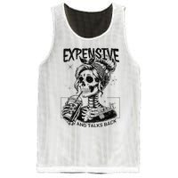 Funny Expensive Difficult And Talks Back Mothers Day Gift Mesh Reversible Basketball Jersey Tank