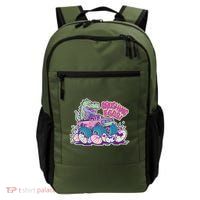 Funny Easter Dinosaur Monster Truck Crushing Eggs Backpack