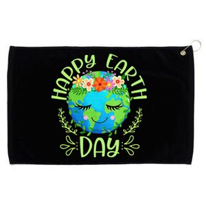 Funny Earth Day Quote Earth Cool Happy Earth Day Grommeted Golf Towel