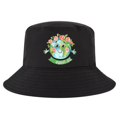 Floral Earth Day April Cool Comfort Performance Bucket Hat