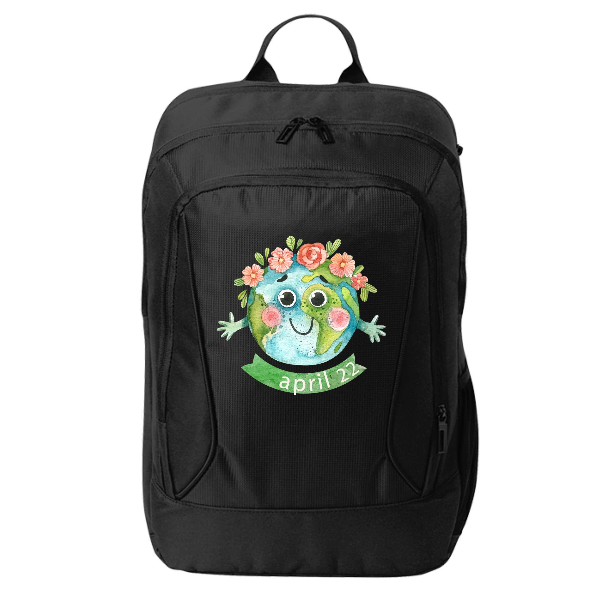 Floral Earth Day April City Backpack
