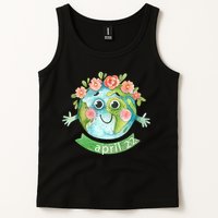 Floral Earth Day April Tank Top