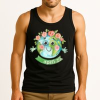 Floral Earth Day April Tank Top