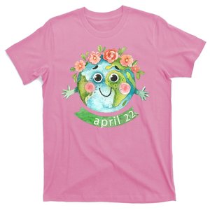 Floral Earth Day April T-Shirt