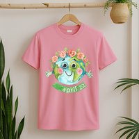 Floral Earth Day April T-Shirt
