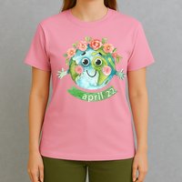 Floral Earth Day April T-Shirt