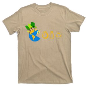 Funny Earth Day Reduce Reuse Recycles T-Shirt