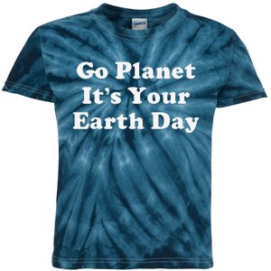 Funny Earth Day Kids Tie-Dye T-Shirt