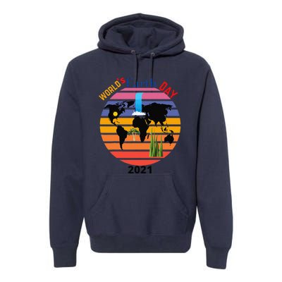 Funny Earth's Day Gift Premium Hoodie