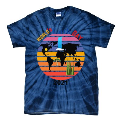 Funny Earth's Day Gift Tie-Dye T-Shirt