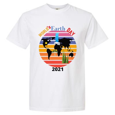 Funny Earth's Day Gift Garment-Dyed Heavyweight T-Shirt