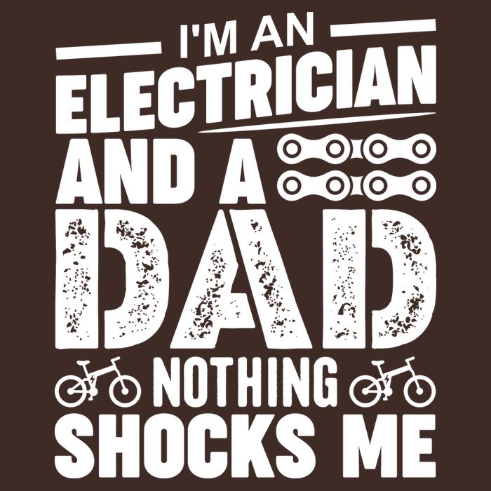 Funny Electrician Dad Nothing Shocks Me Cooling Performance Long Sleeve Crew