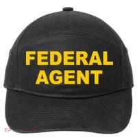 Federal Agent 7-Panel Snapback Hat
