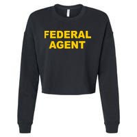 Federal Agent Cropped Pullover Crew