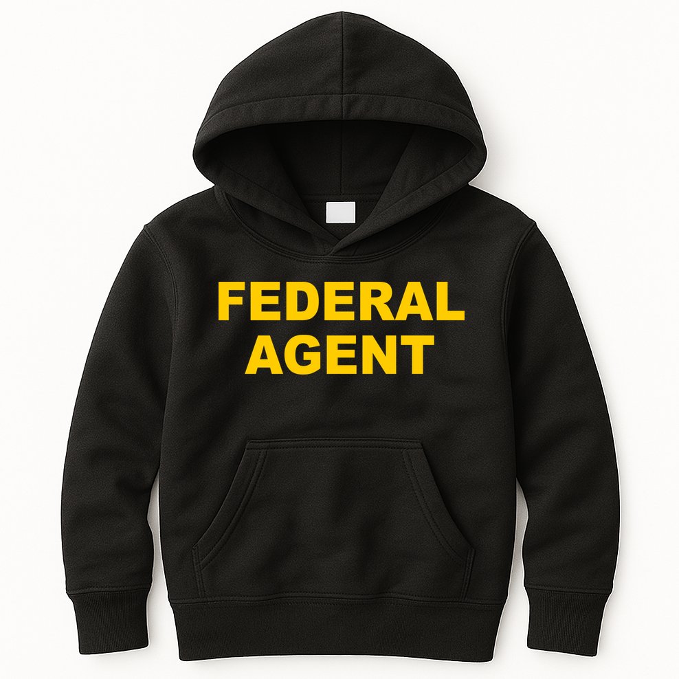 Federal Agent Kids Hoodie