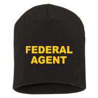 Federal Agent Short Acrylic Beanie