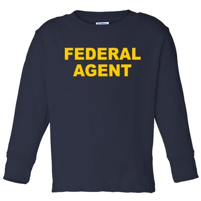 Federal Agent Toddler Long Sleeve Shirt